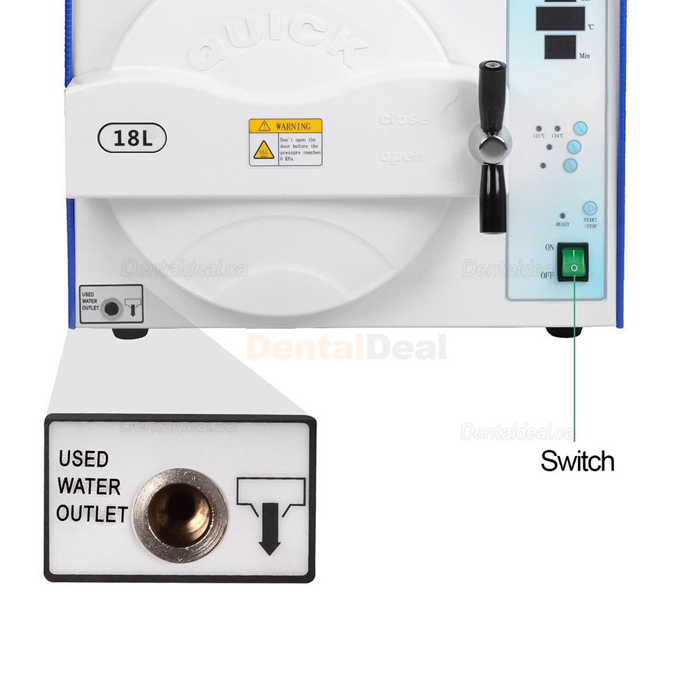 Sun SUN18/23-I(E) 18L/23L Table top Dental Autoclave Sterilizer Class N